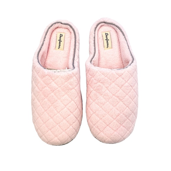 DEARFOAMS Leslie Quilted Microfiber Terry Clog Slipper - XL 11/12 - Picture 2 of 4